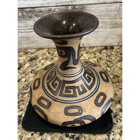 Unmarked Other - Hand Painted Greek Style Ceramic Pottery Vessel